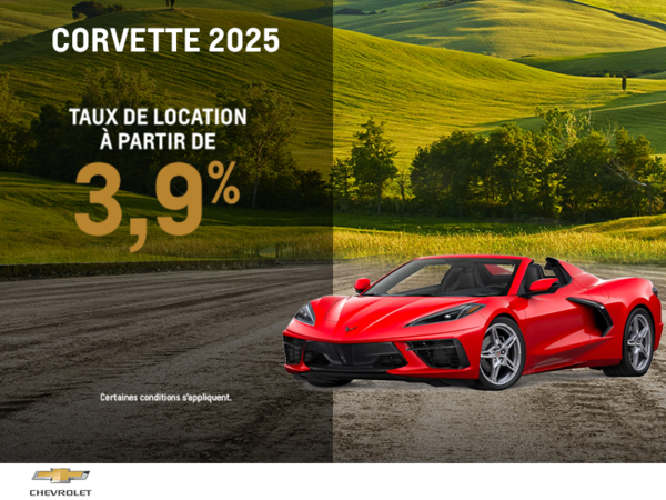 Procurez-vous le Chevrolet Corvette 2025