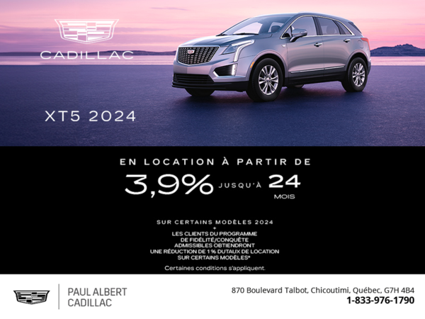 Cadillac XT5 2024