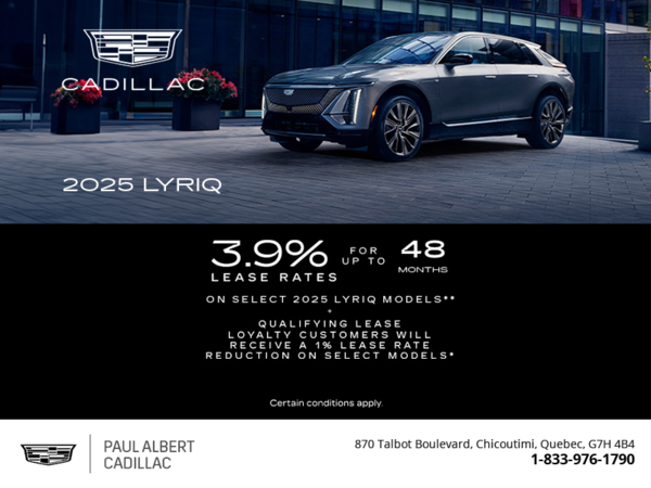 2025 Cadillac Lyriq