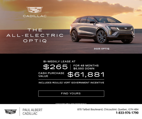 2025 Cadillac Optiq