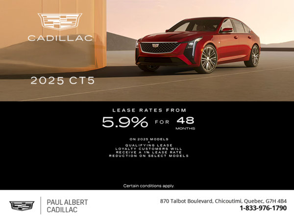 2025 Cadillac CT5