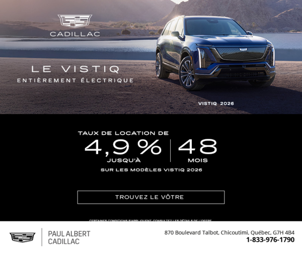 Cadillac Vistiq 2026