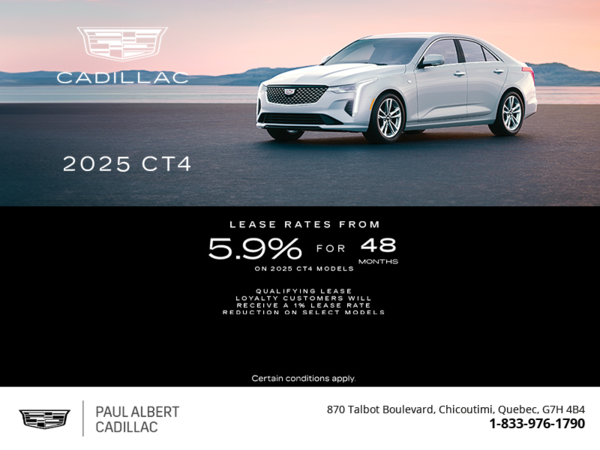 2025 Cadillac CT4