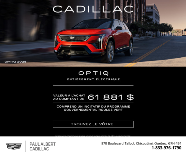 Cadillac Optiq 2025