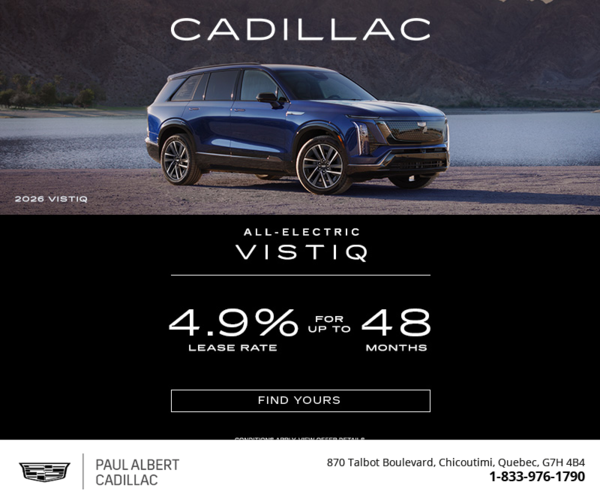 2026 Cadillac Vistiq