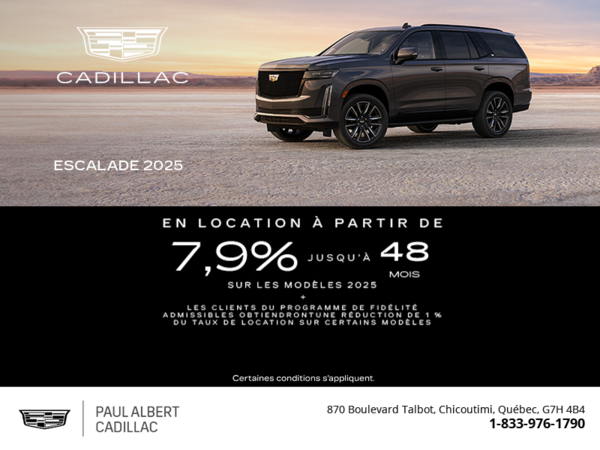 Cadillac Escalade 2025