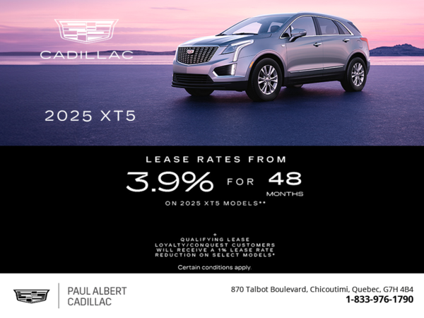 2025 Cadillac XT5