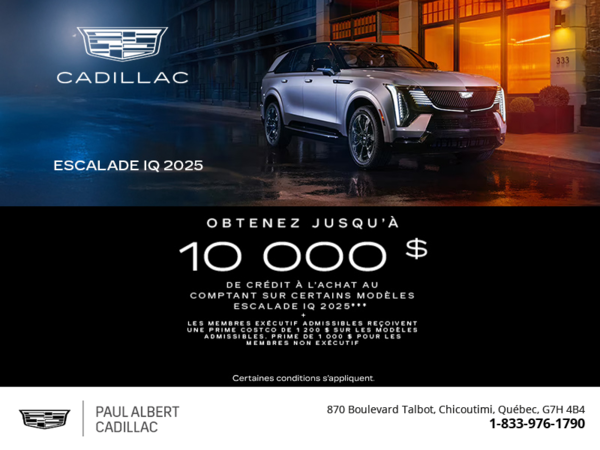 Cadillac Escalade IQ 2025