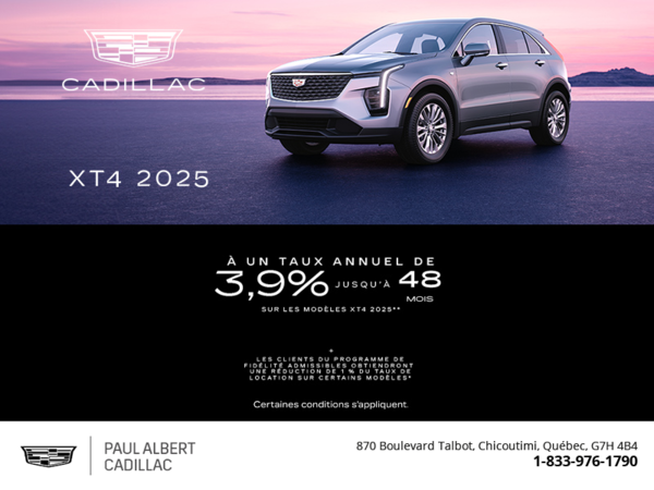 Cadillac XT4 2025