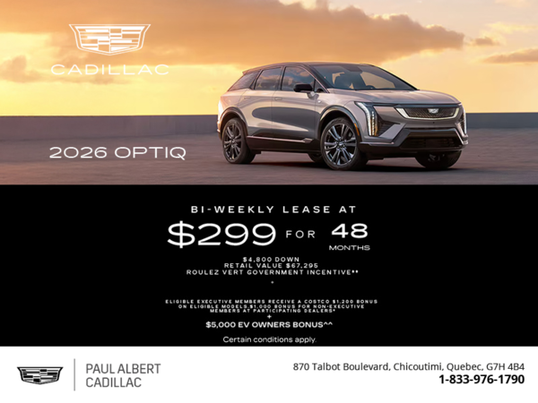 2026 Cadillac Optiq