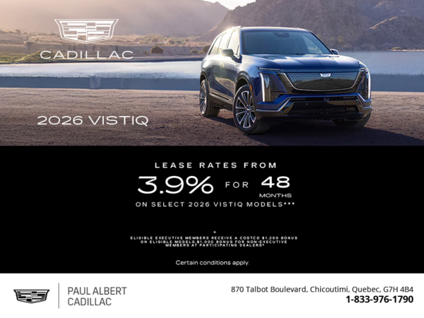 2026 Cadillac Vistiq