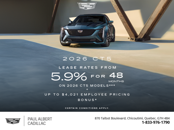 2026 Cadillac CT5