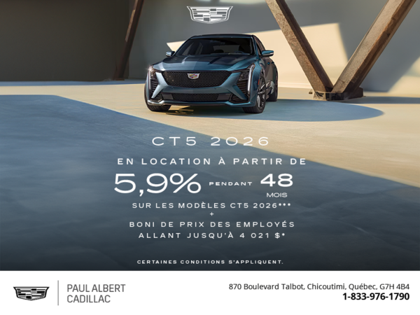 Cadillac CT5 2026