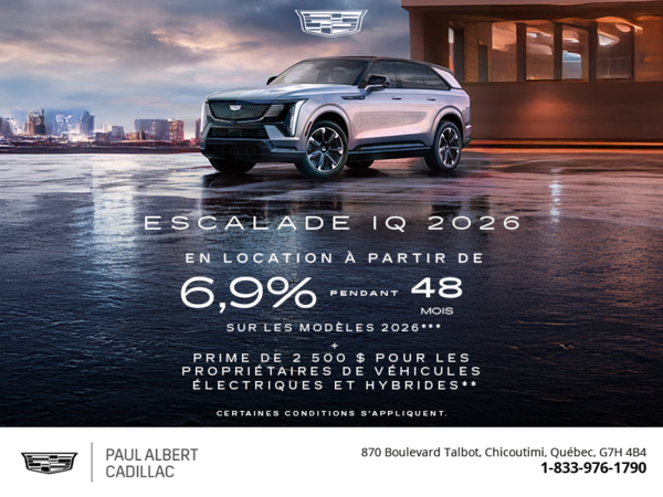 Cadillac Escalade IQ 2026