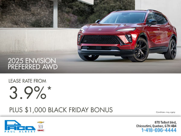 Get the 2025 Buick Envision