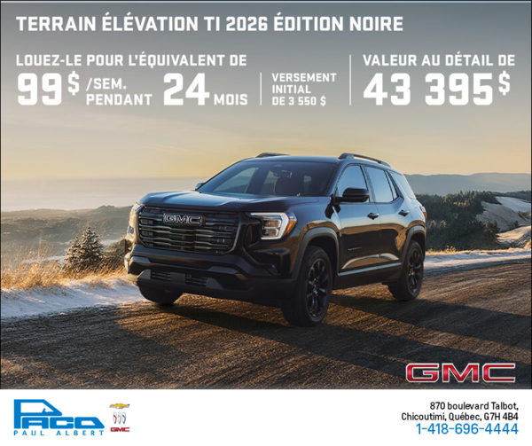 Le GMC Terrain 2026