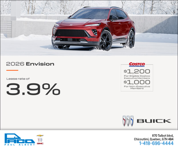 Get the 2026 Buick Envision