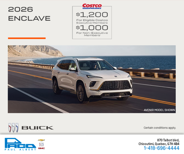 Get the 2026 Buick Enclave