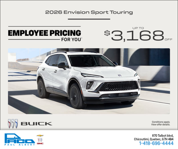 Get the 2026 Buick Envision
