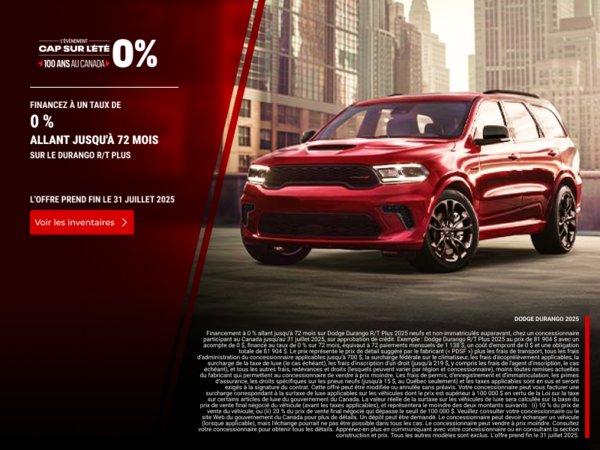 L'événement mensuel Dodge
