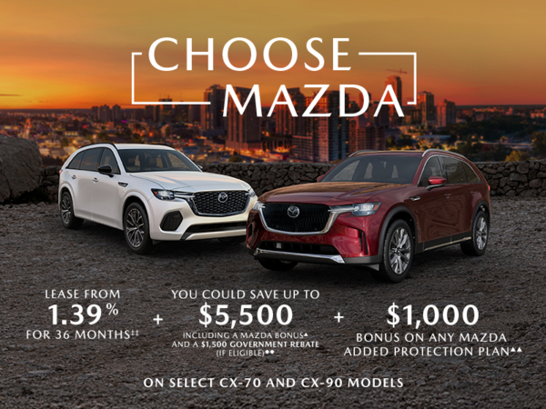 The Choose Mazda event