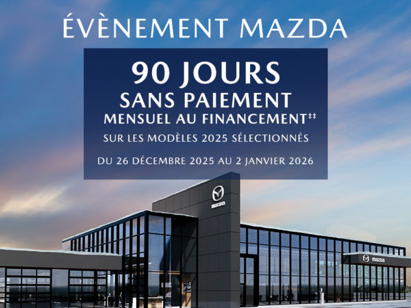 L'événement Choisir Mazda