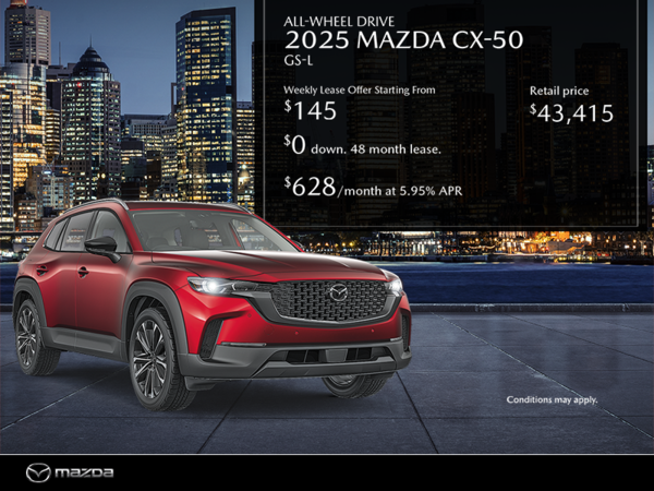 Get the 2025 Mazda CX-50