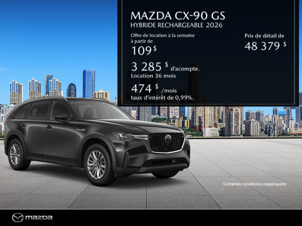 Mazda CX-90 Plug-In Hybrid 2026