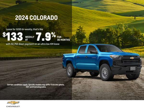 Get the 2024 Chevrolet Colorado