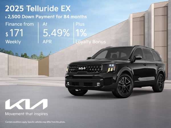 Get the 2025 Kia Telluride!