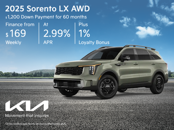 Get the 2025 Kia Sorento!