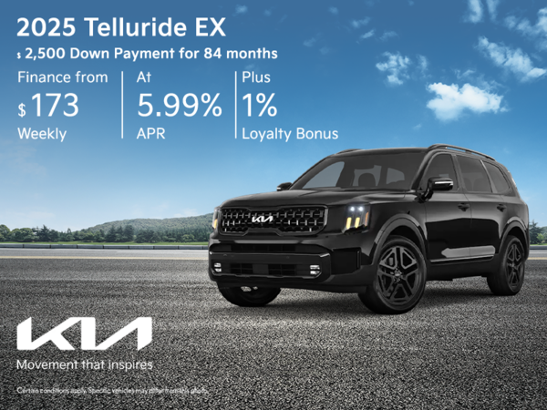 Get the 2025 Kia Telluride!