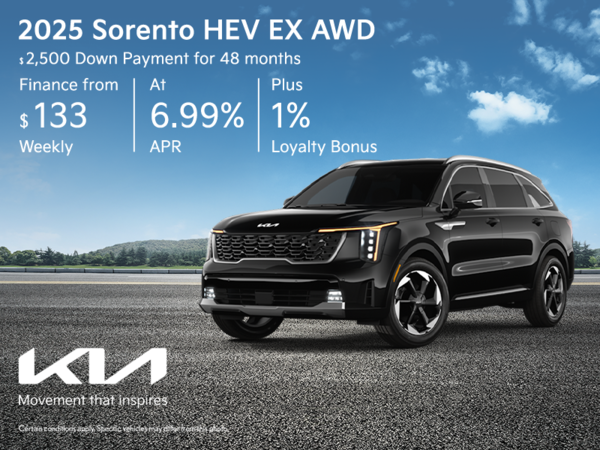 Get the 2025 Kia Sorento!