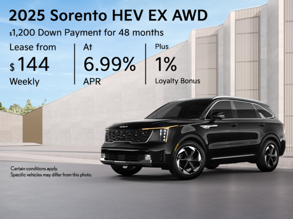 Get the 2025 Kia Sorento!