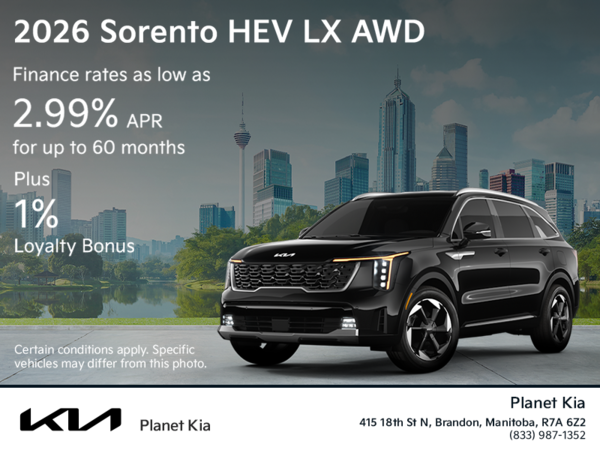 Get the 2026 Kia Sorento!