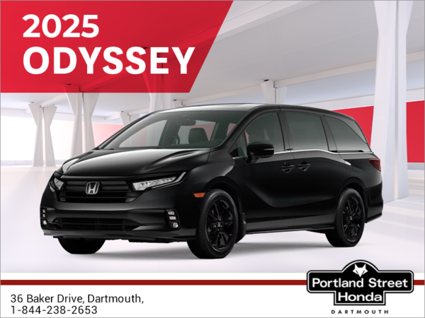 Get the 2025 Honda Odyssey!