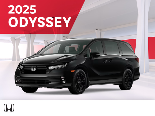 Get the 2025 Honda Odyssey!