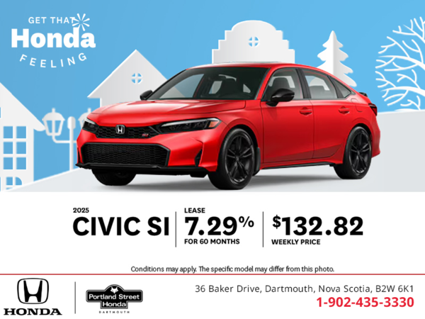 Get the 2025 Honda Civic Si!