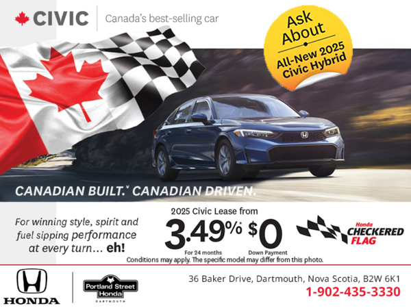 Get the 2025 Honda Civic!