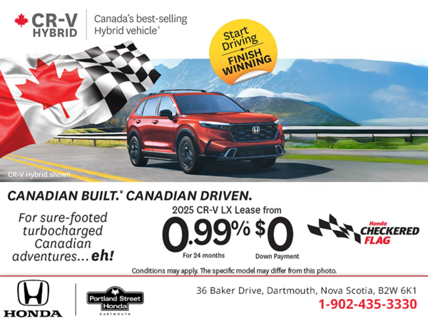 Get the 2025 Honda CR-V!