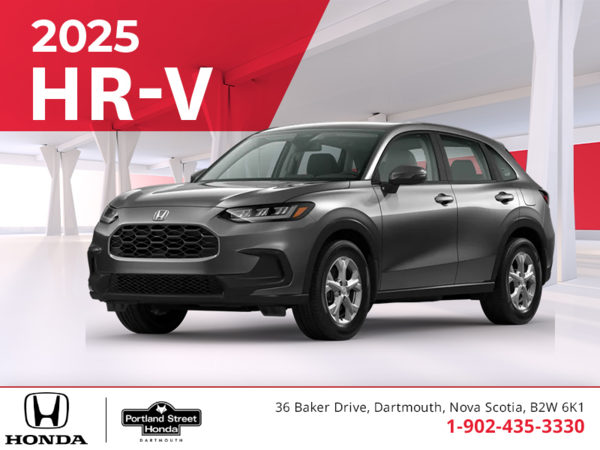Get the 2025 Honda HR-V!