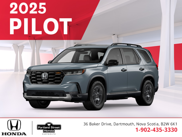 Get the 2025 Honda Pilot!