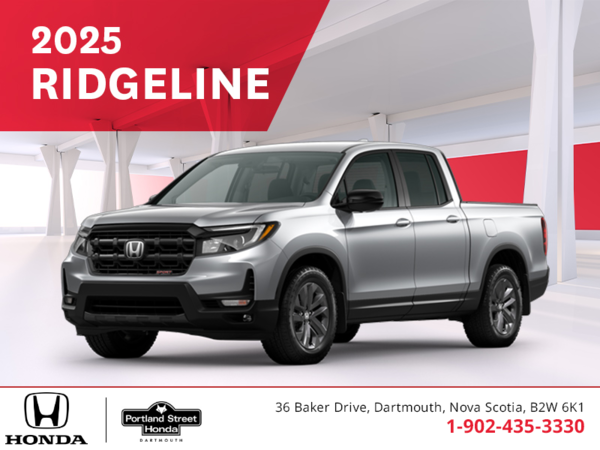 Get the 2025 Honda Ridgeline!