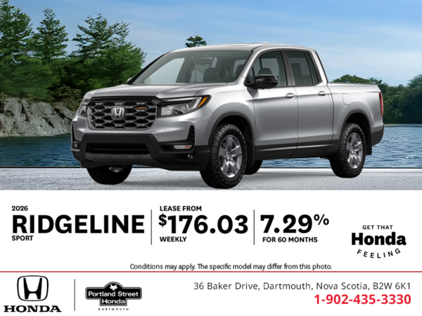 Get the 2026 Honda Ridgeline!