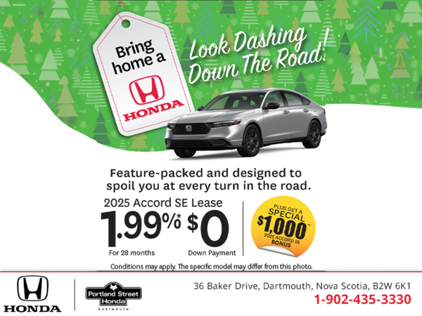 Get the 2025 Honda Accord!