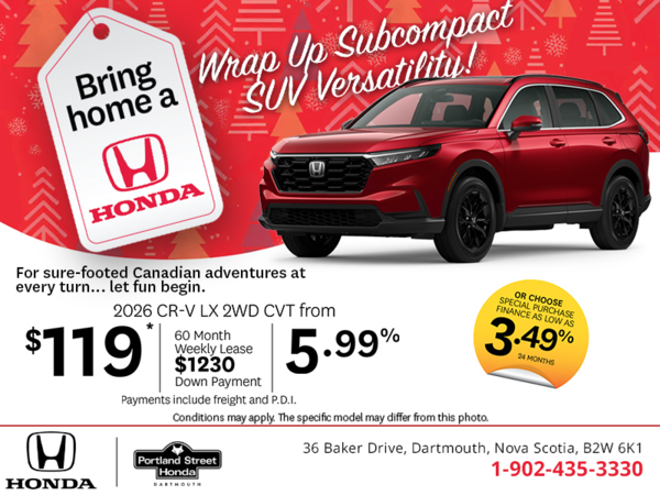 Get the 2026 Honda CR-V!