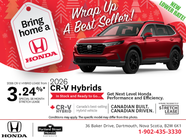 Get the 2026 Honda CR-V hybrid!