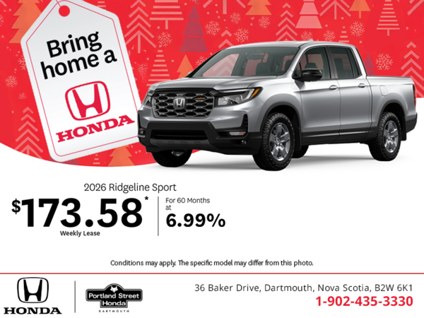 Get the 2026 Honda Ridgeline!