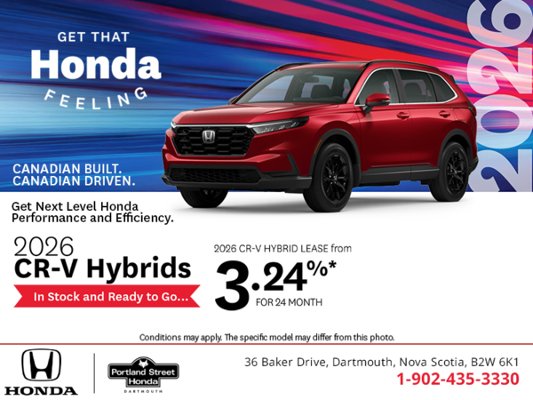Get the 2026 Honda CR-V hybrid!