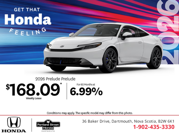 Get the 2026 Honda Prelude!